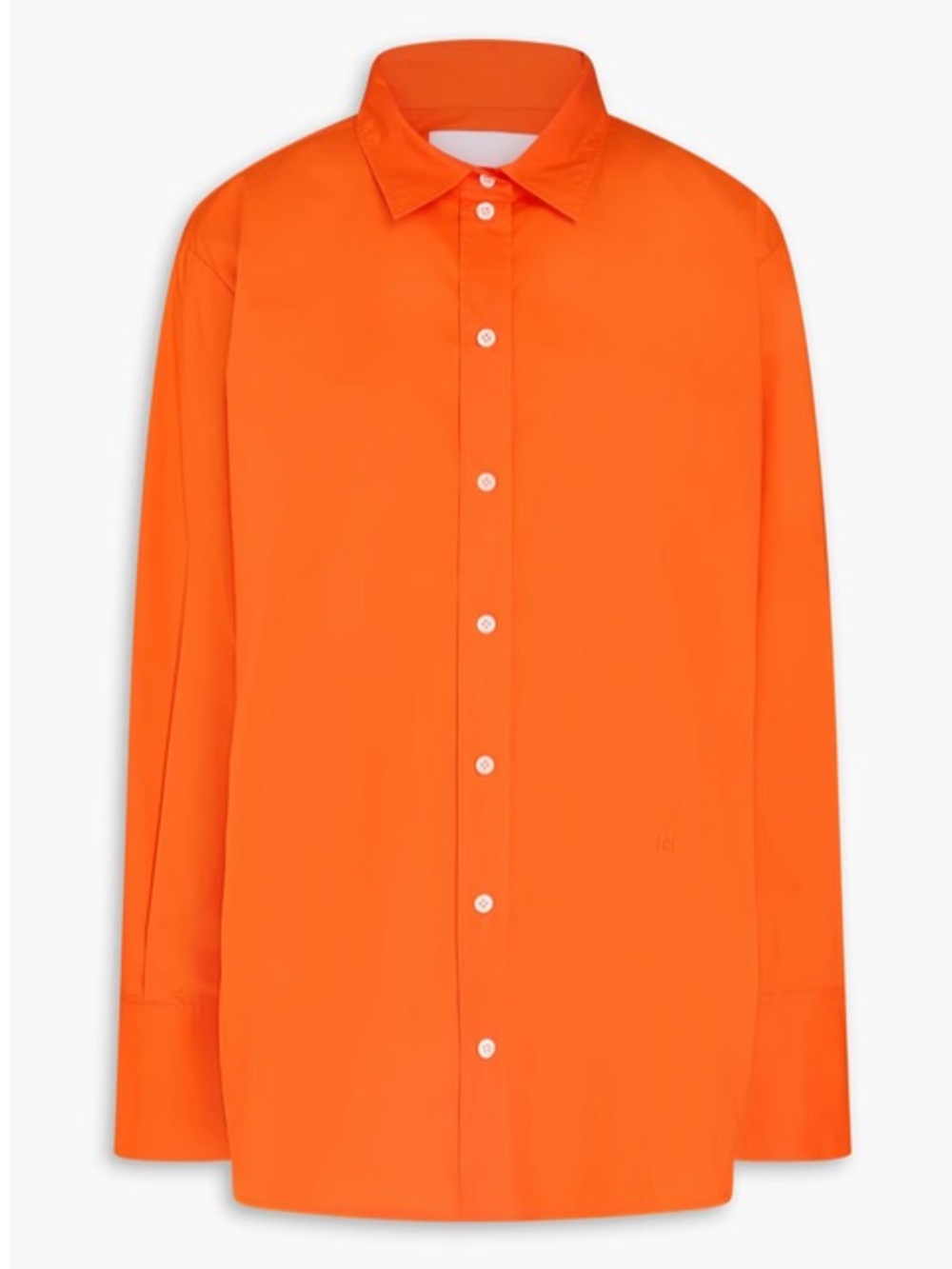 Frame Orange Button-Up Shirt